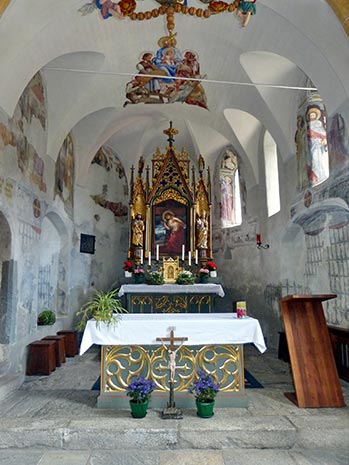 Itinerario Culturale Valli di Tures ed Aurina - stazione 12a - La chiesa di San Nicolò - Bild 2