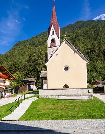 Itinerario Culturale Valli di Tures ed Aurina - stazione 12a - La chiesa di San Nicolò - Bild 1