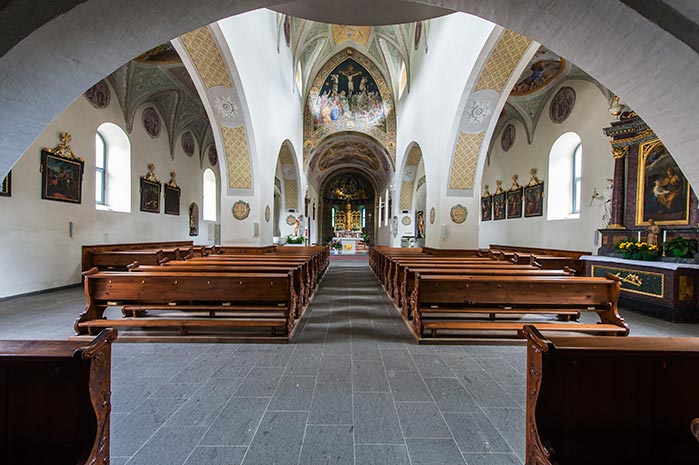 Itinerario Culturale Valli di Tures ed Aurina - stazione 2 - La chiesa di San Giovanni - Bild 1