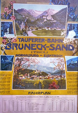Itinerario Culturale Valli di Tures ed Aurina - stazione 20 - La ferrovia di Tures (1908–1957) - Bild 3
