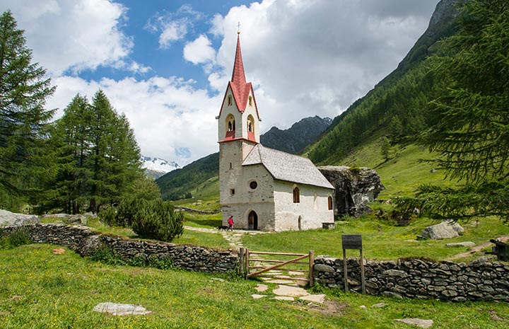 Itinerario Culturale Valli di Tures ed Aurina - stazione 32 - La chiesa di Santo Spirito a Casere - Bild 1