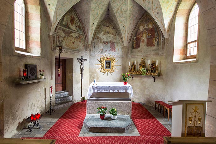 Itinerario Culturale Valli di Tures ed Aurina - stazione 32 - La chiesa di Santo Spirito a Casere - Bild 2